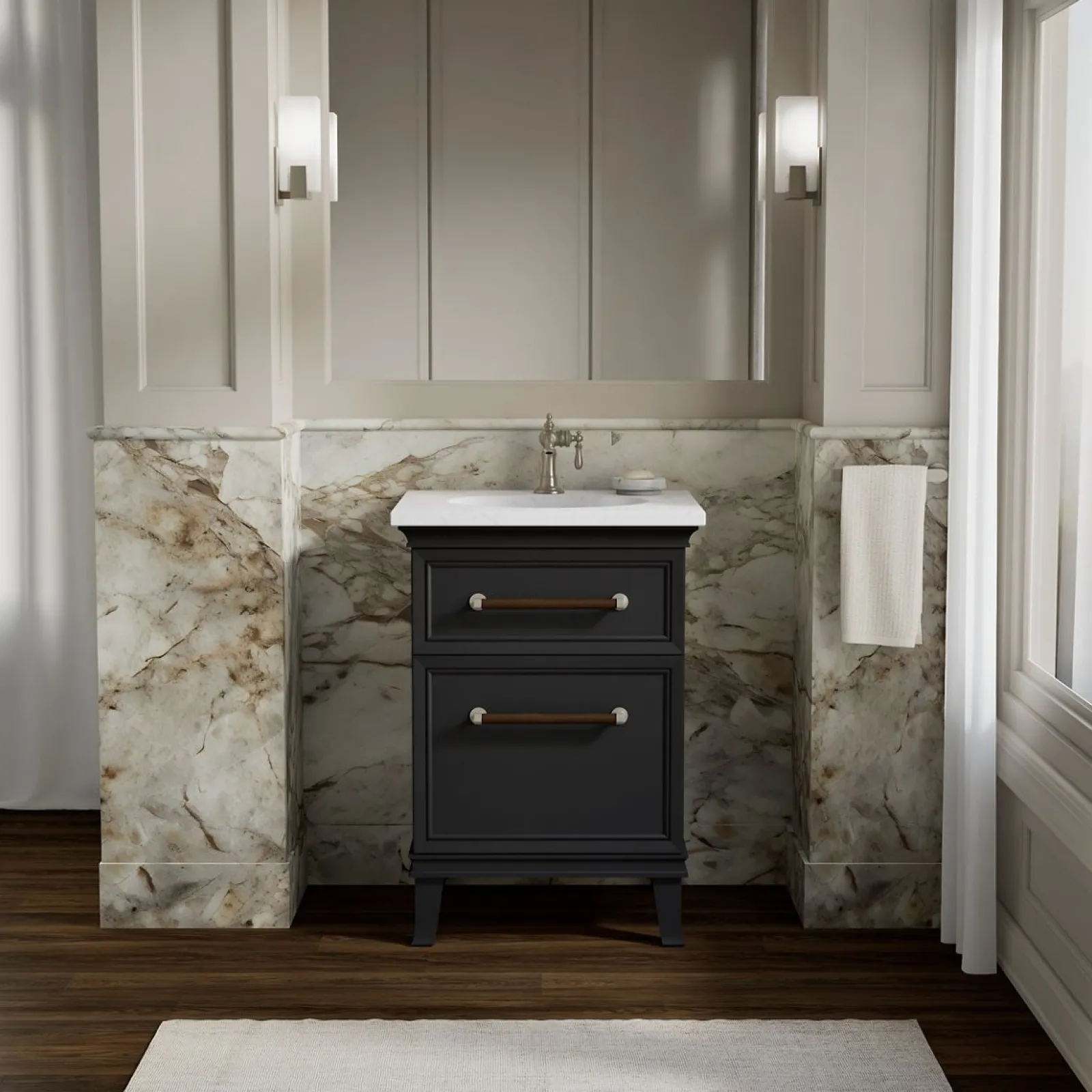 24" bathroom vanity cabinet^Kohler Best