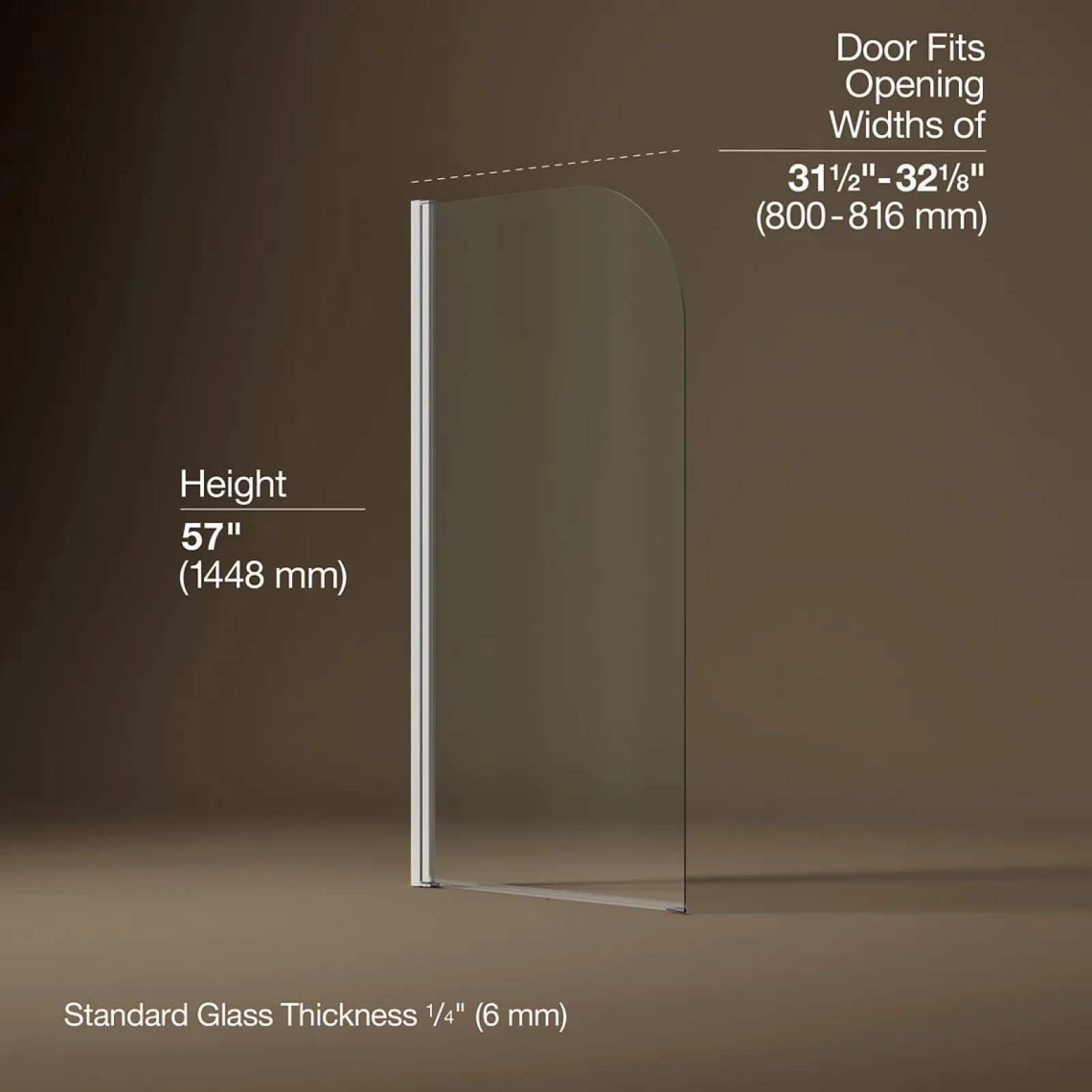 32" bath screen^Kohler Clearance