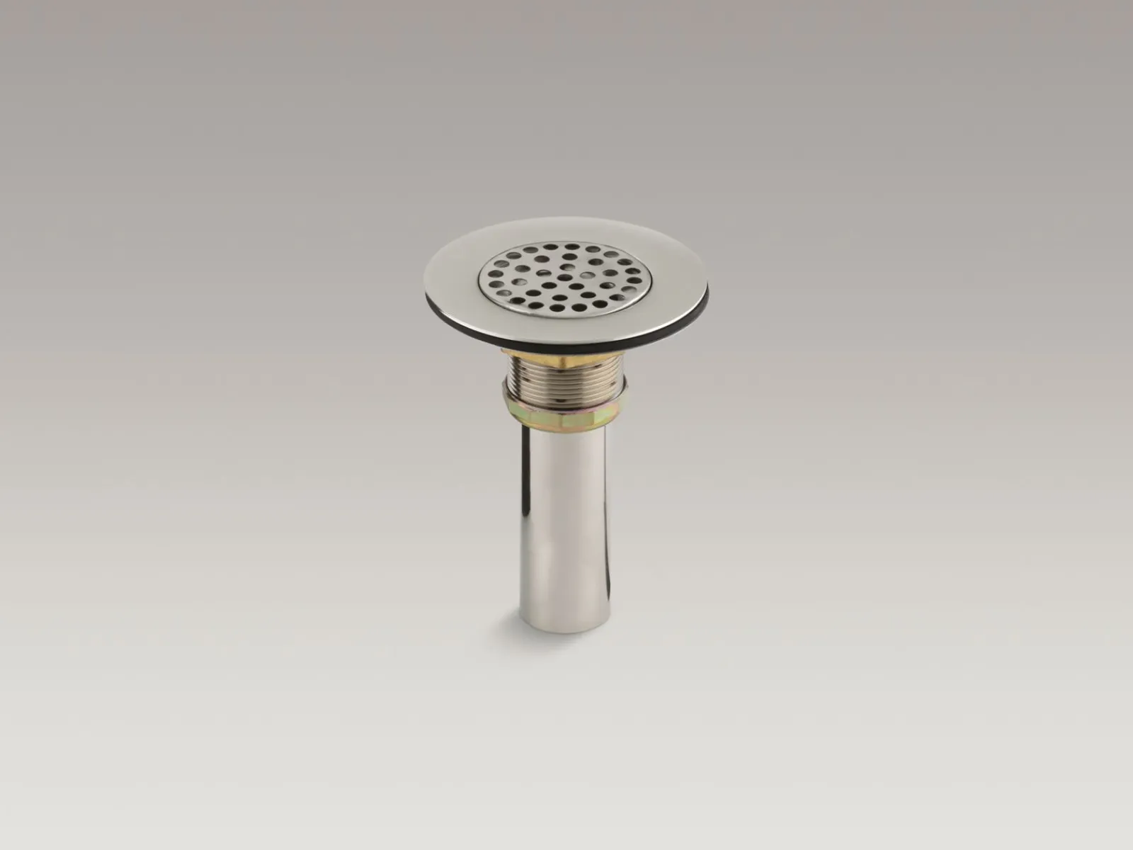 Brass sink drain and strainer with tailpiece for 3-1/2" to 4" outlet^Kohler Outlet
