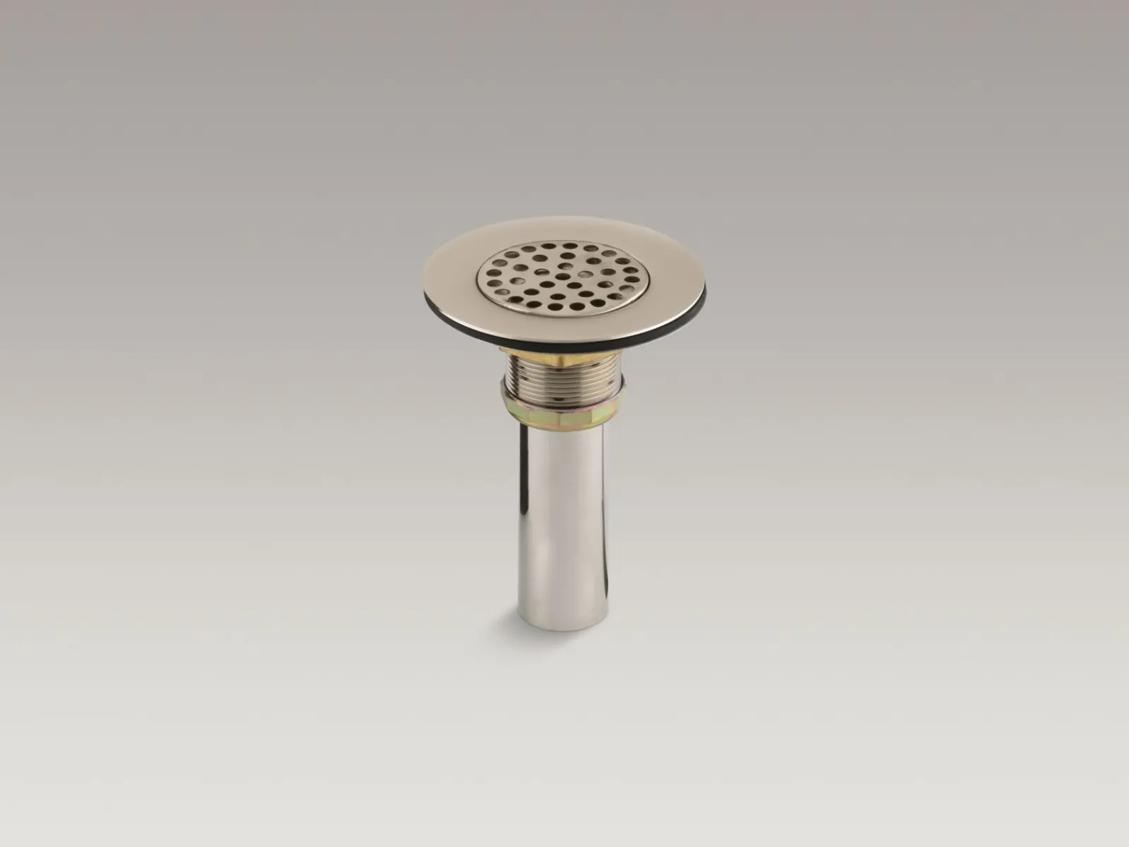 Brass sink drain and strainer with tailpiece for 3-1/2" to 4" outlet^Kohler Outlet