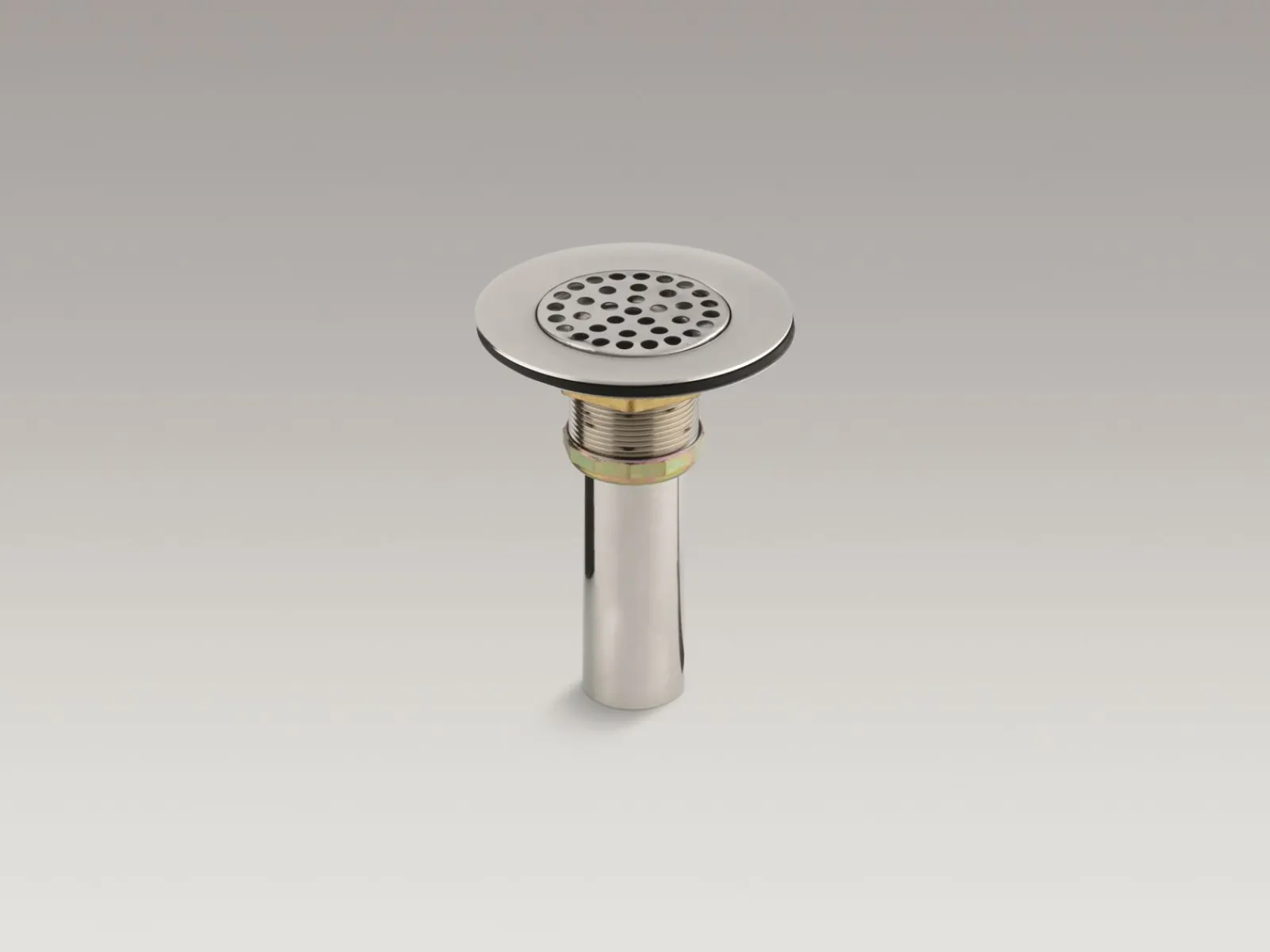 Brass sink drain and strainer with tailpiece for 3-1/2" to 4" outlet^Kohler Outlet