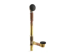 Brass toe tap bath drain^Kohler Discount