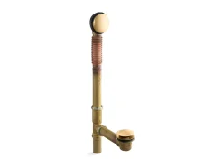 Brass toe tap bath drain^Kohler Discount