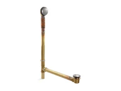 Brass toe tap bath drain^Kohler Online