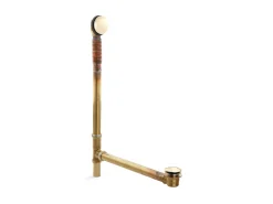 Brass toe tap bath drain^Kohler Online