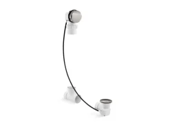 Cable bath drain, less PVC tubing^Kohler Hot