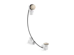 Cable bath drain, less PVC tubing^Kohler Hot