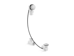 Cable bath drain, less PVC tubing^Kohler Hot