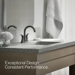 Centerset bathroom sink faucet, 0.5 gpm^Kohler Sale