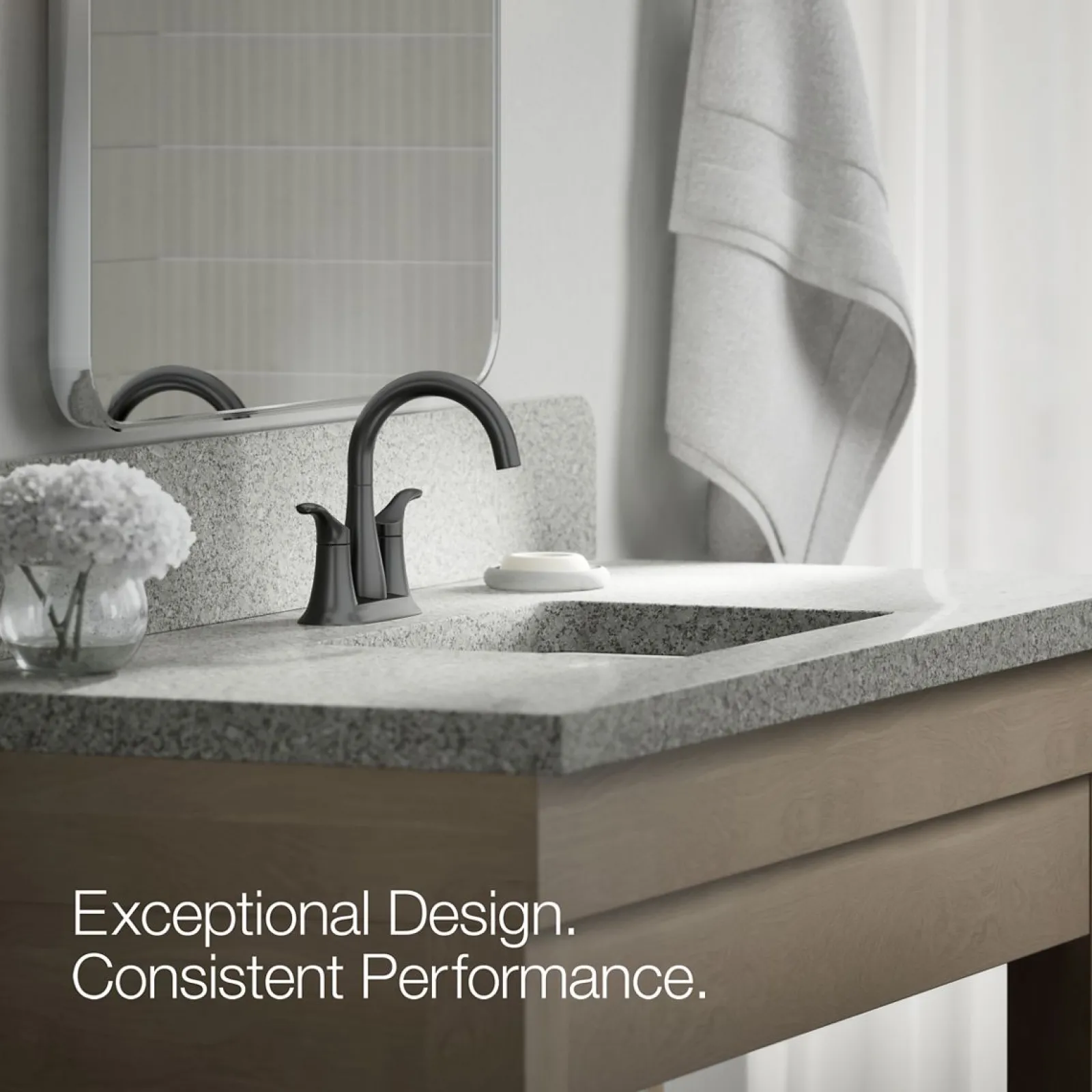 Centerset bathroom sink faucet, 0.5 gpm^Kohler Sale