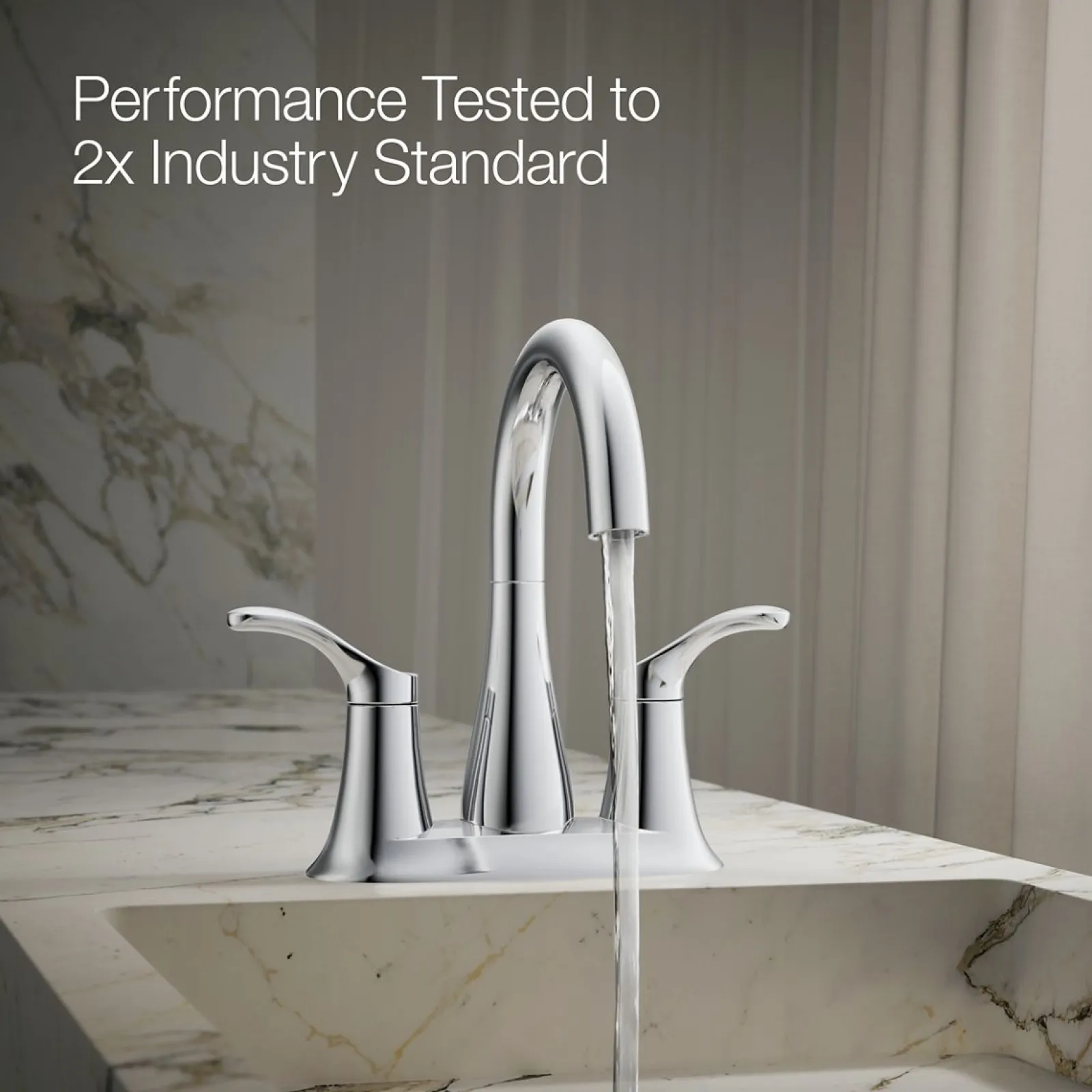 Centerset bathroom sink faucet, 0.5 gpm^Kohler Sale