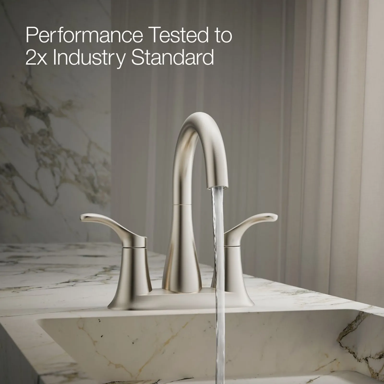 Centerset bathroom sink faucet, 0.5 gpm^Kohler Sale
