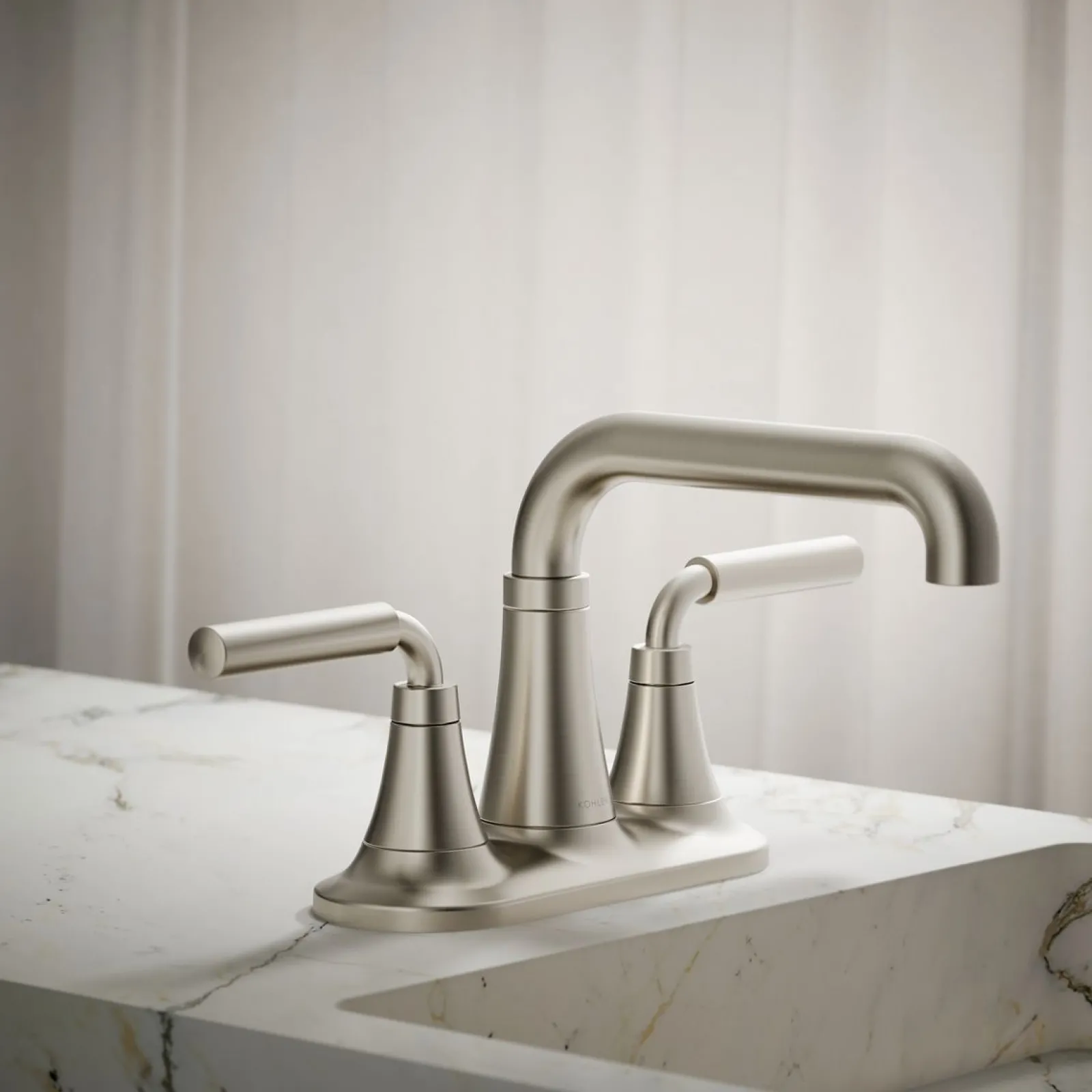 Centerset bathroom sink faucet, 0.5 gpm^Kohler New