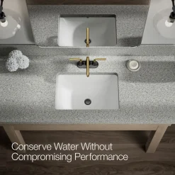 Centerset bathroom sink faucet, 0.5 gpm^Kohler New