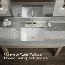 Centerset bathroom sink faucet, 0.5 gpm^Kohler New