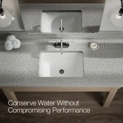 Centerset bathroom sink faucet, 0.5 gpm^Kohler New