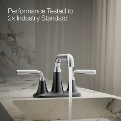 Centerset bathroom sink faucet, 0.5 gpm^Kohler New