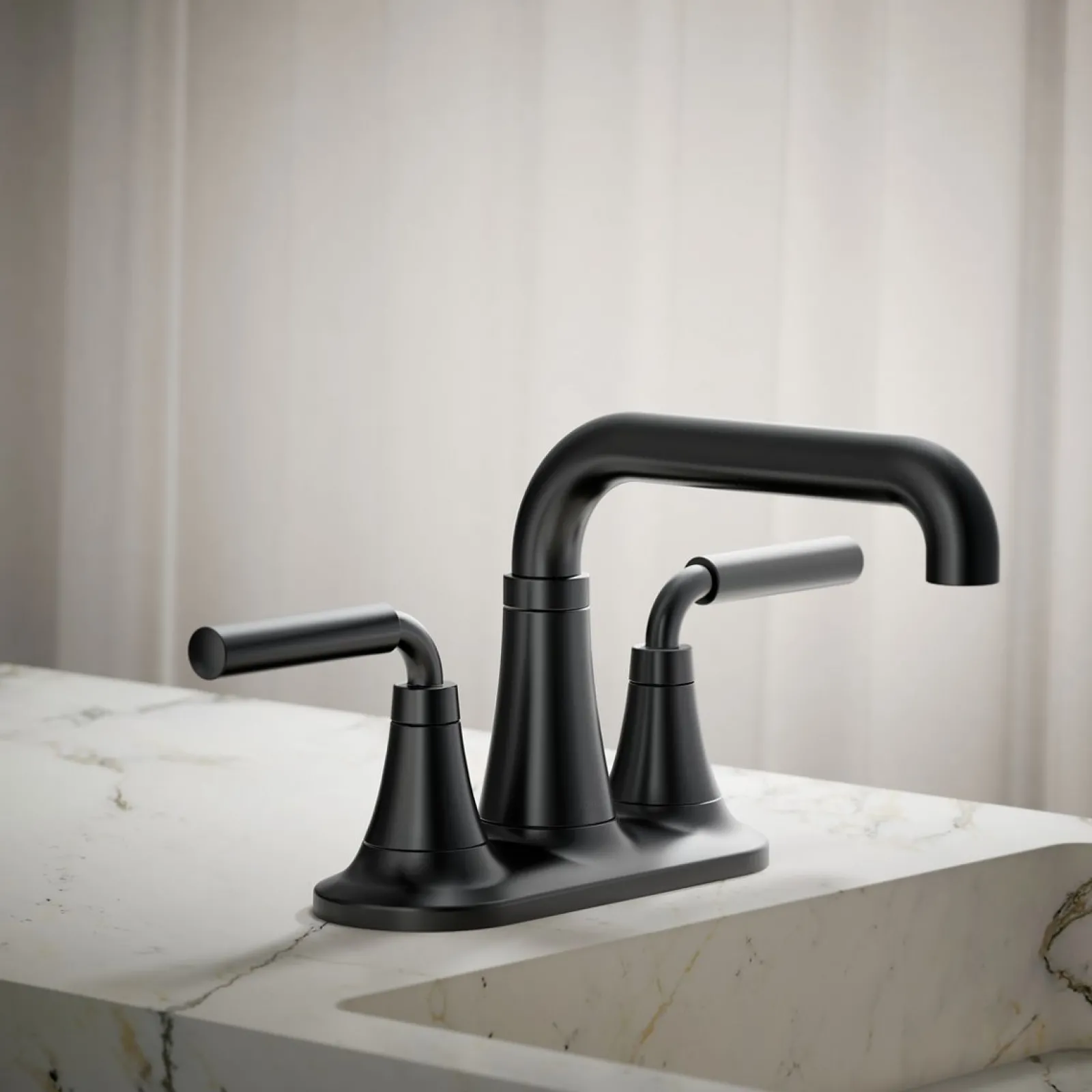 Centerset bathroom sink faucet, 0.5 gpm^Kohler New