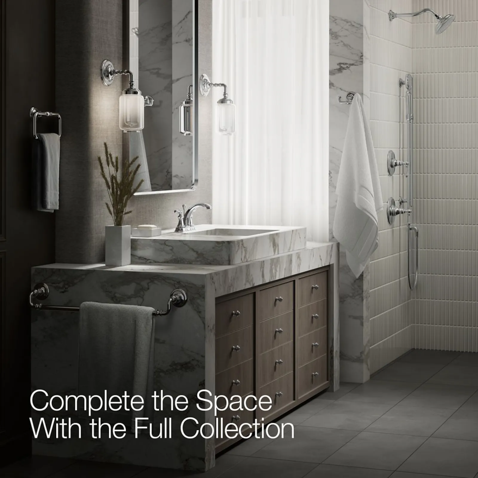 Centerset bathroom sink faucet, 1.2 gpm^Kohler Discount