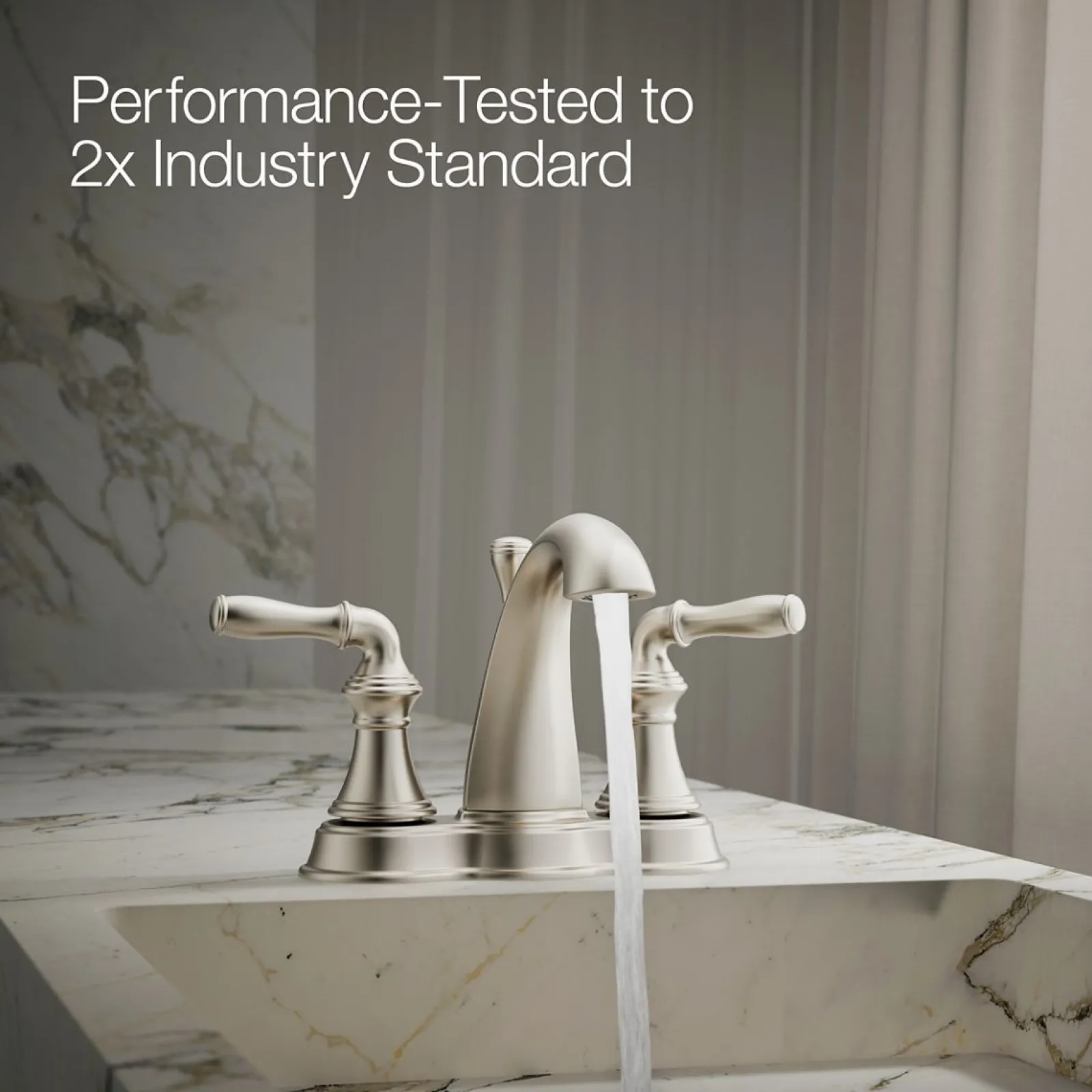 Centerset bathroom sink faucet, 1.2 gpm^Kohler Discount