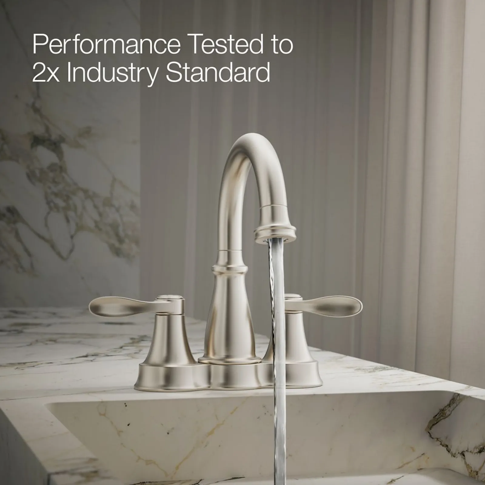 Centerset bathroom sink faucet, 1.2 gpm^Kohler Best