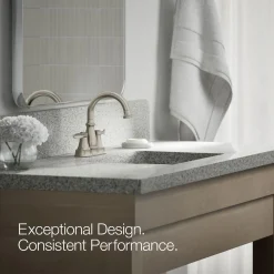 Centerset bathroom sink faucet, 1.2 gpm^Kohler Best