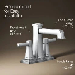 Centerset bathroom sink faucet, 1.2 gpm^Kohler Sale
