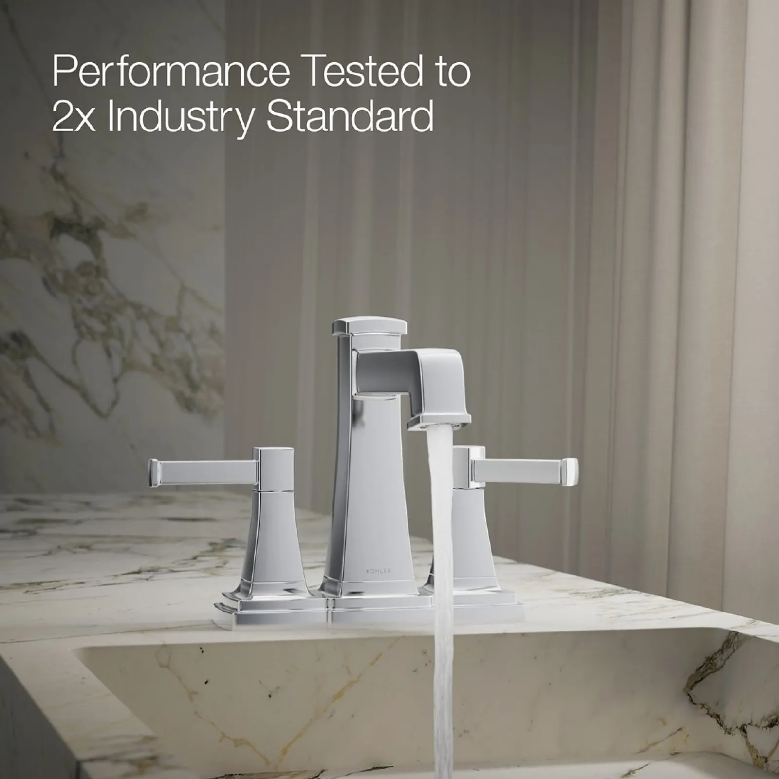 Centerset bathroom sink faucet, 1.2 gpm^Kohler Sale