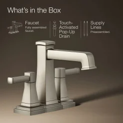 Centerset bathroom sink faucet, 1.2 gpm^Kohler Sale