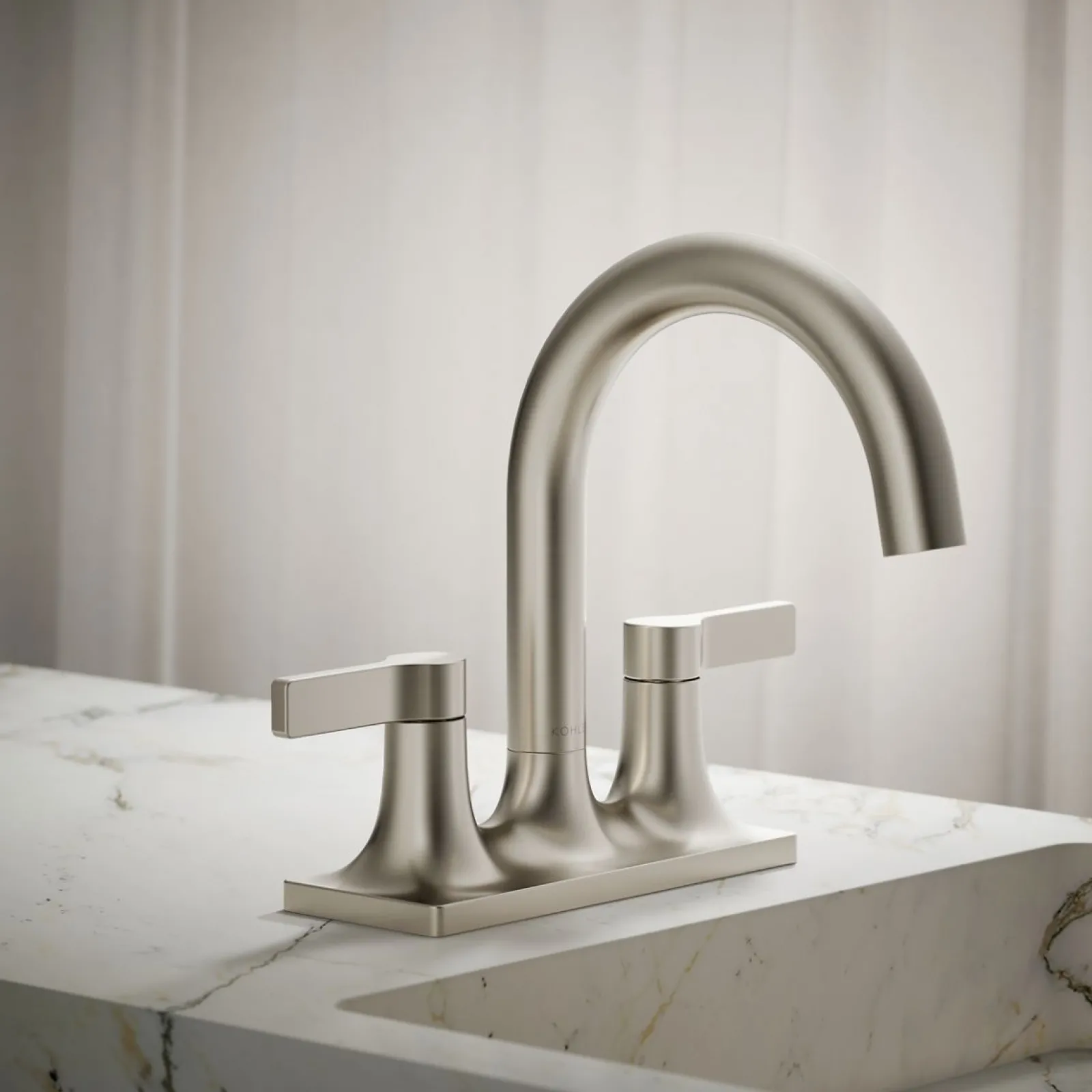 Centerset bathroom sink faucet, 1.2 gpm^Kohler