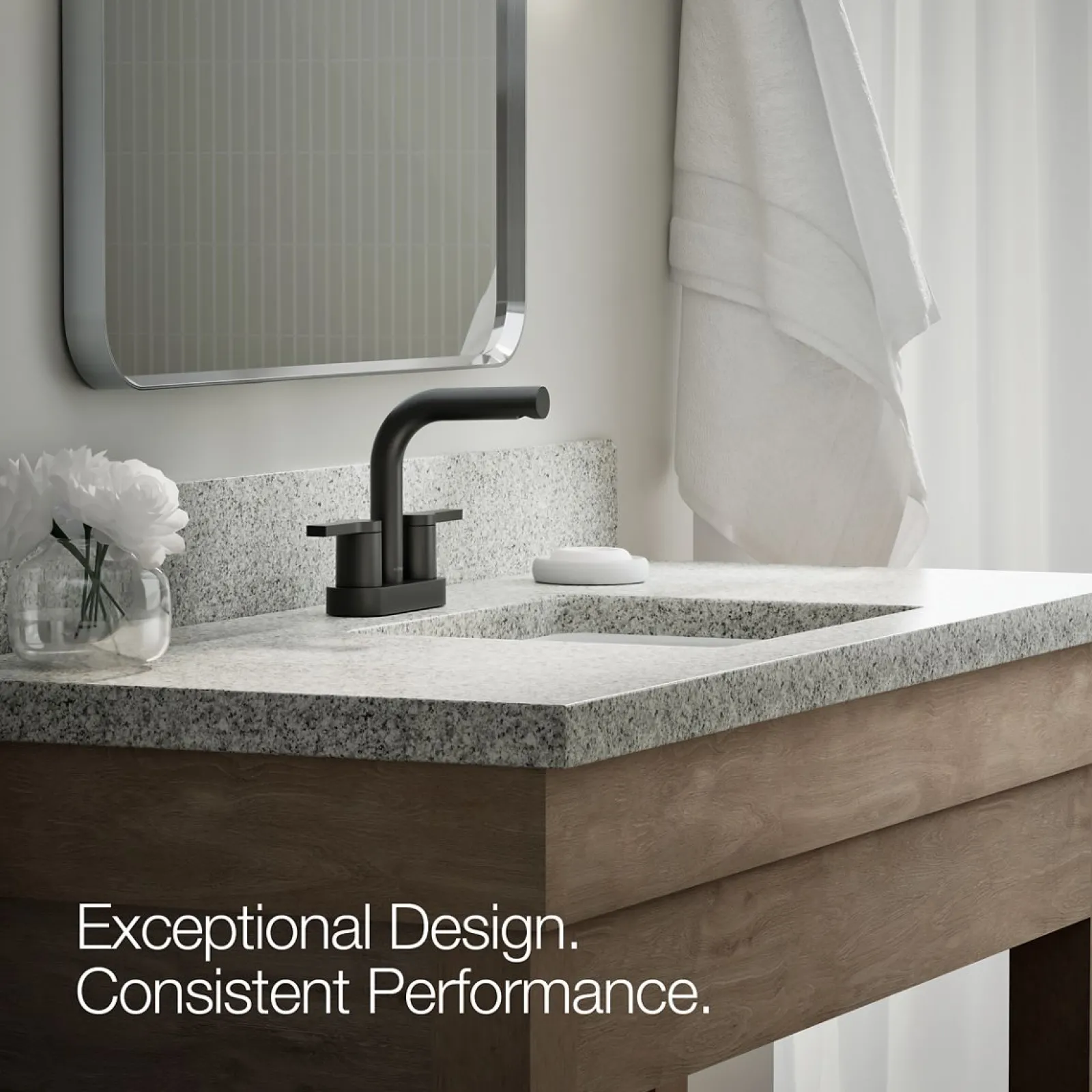 Centerset bathroom sink faucet, 1.2 gpm^Kohler Best