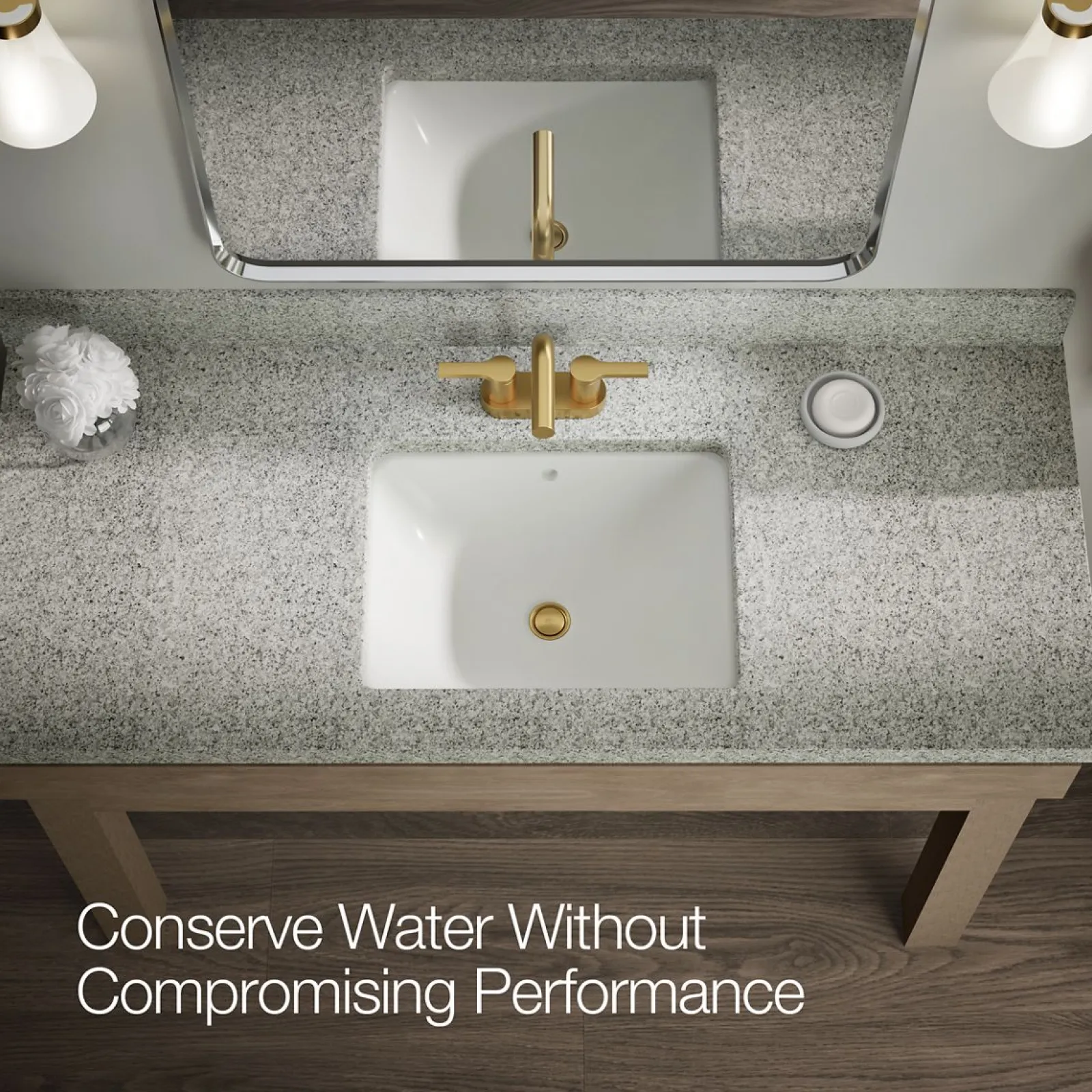 Centerset bathroom sink faucet, 1.2 gpm^Kohler Best