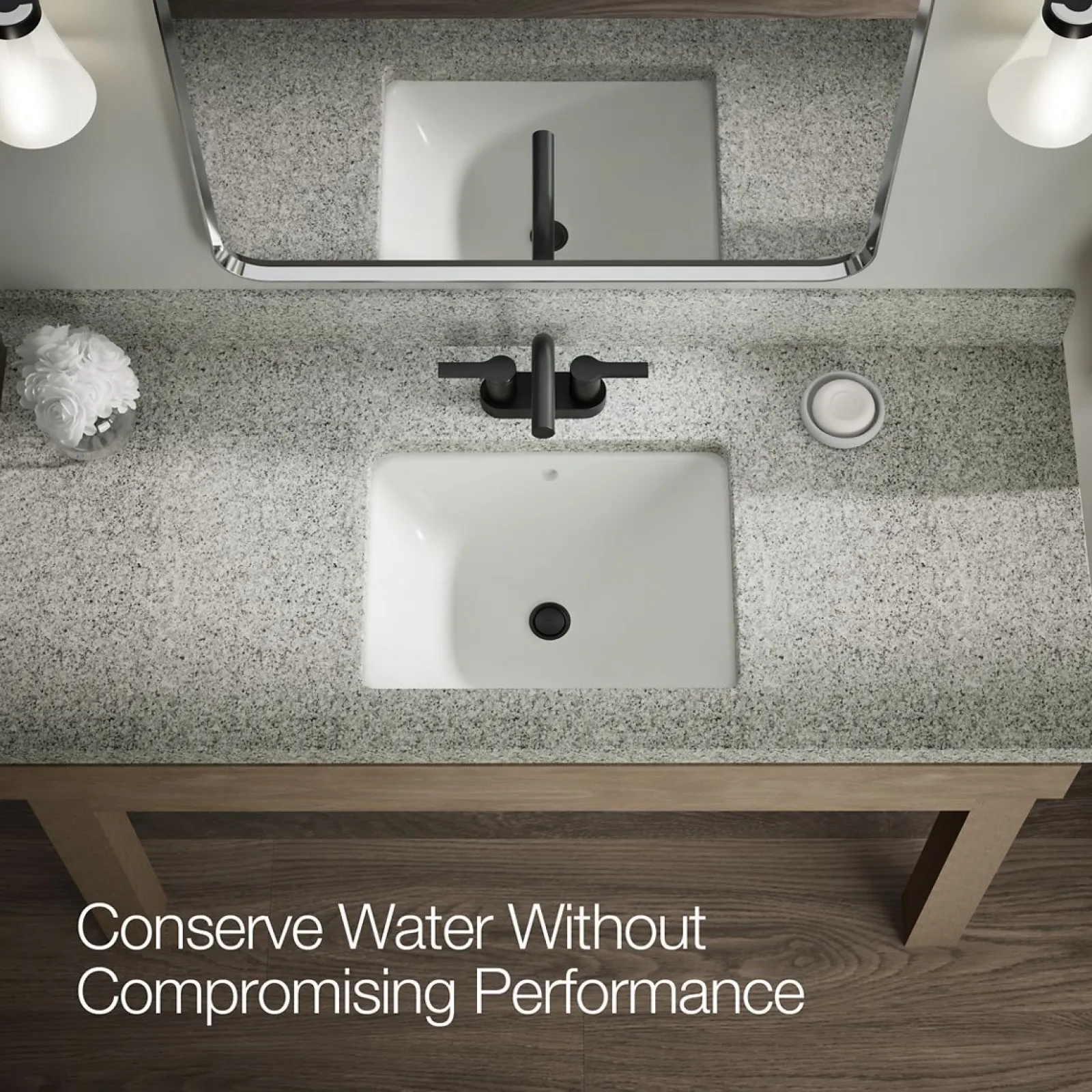 Centerset bathroom sink faucet, 1.2 gpm^Kohler Best
