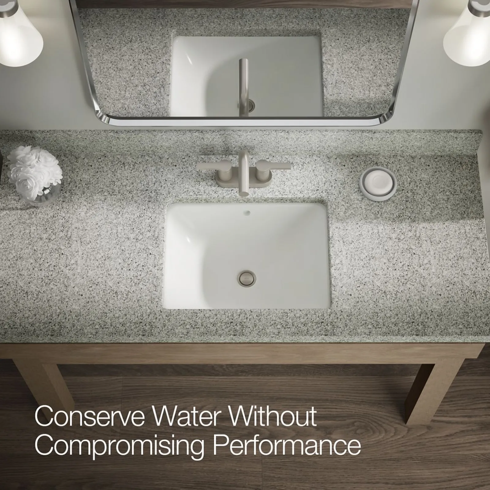 Centerset bathroom sink faucet, 1.2 gpm^Kohler Best