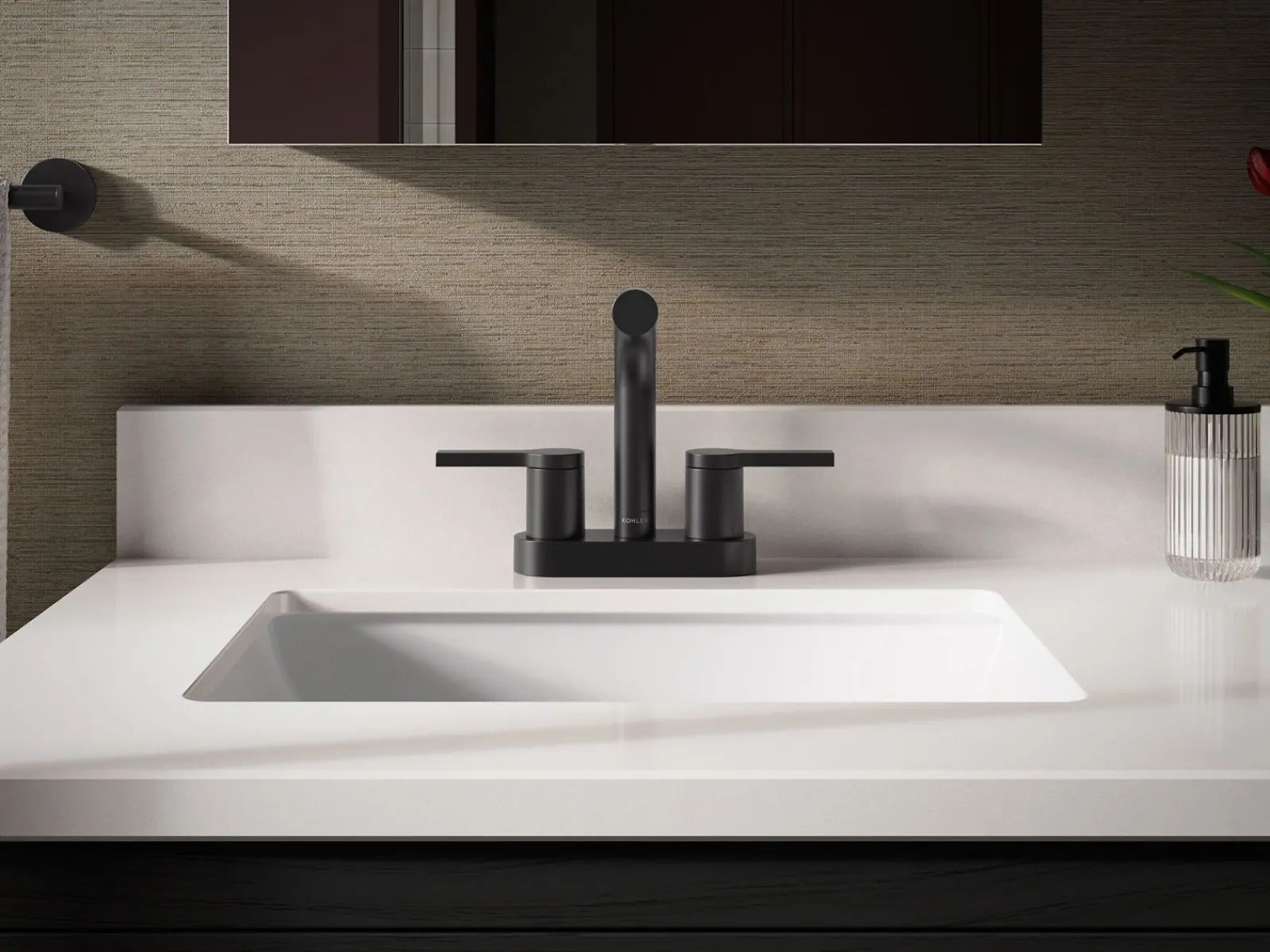 Centerset bathroom sink faucet, 1.2 gpm^Kohler Best