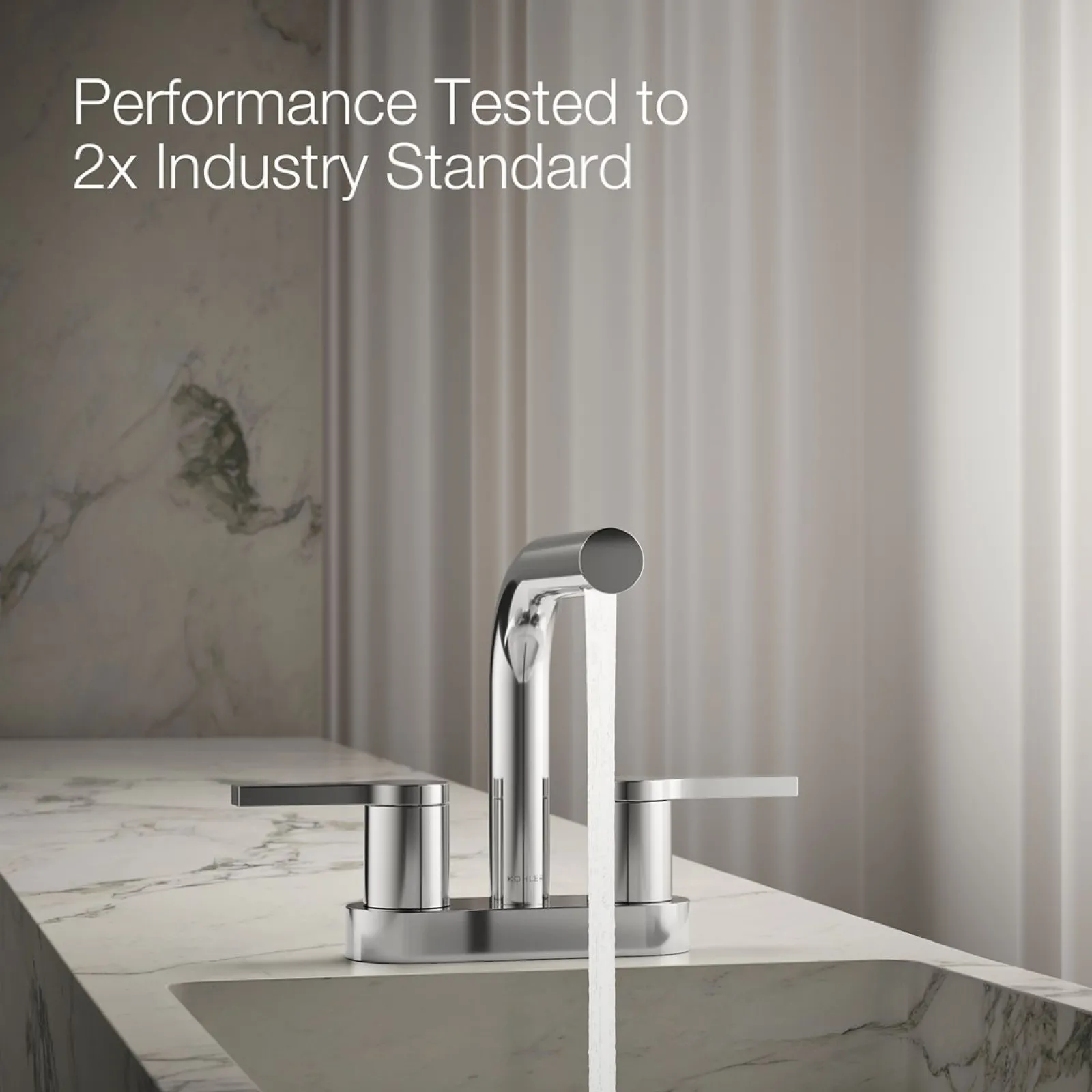Centerset bathroom sink faucet, 1.2 gpm^Kohler Best