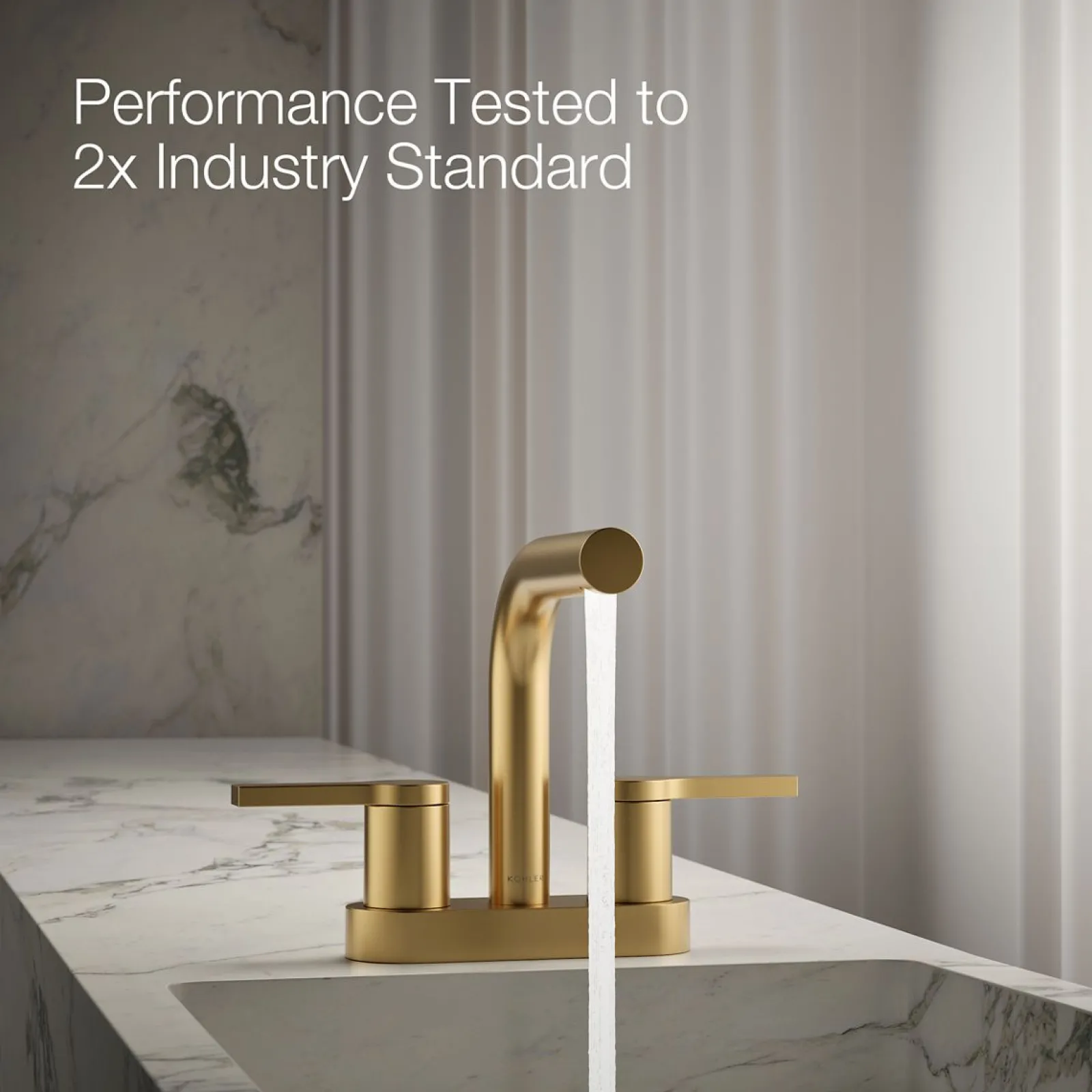 Centerset bathroom sink faucet, 1.2 gpm^Kohler Best