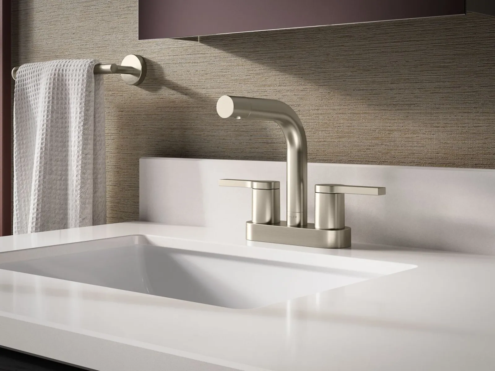 Centerset bathroom sink faucet, 1.2 gpm^Kohler Best
