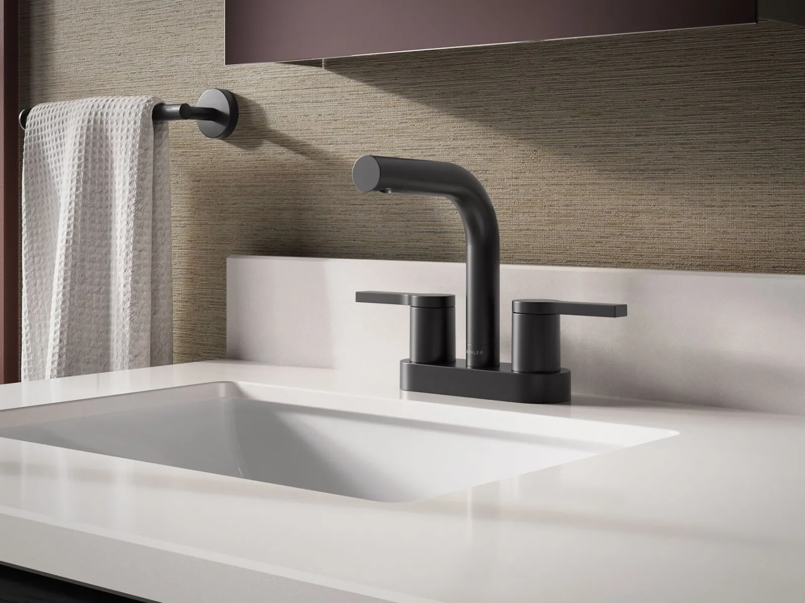 Centerset bathroom sink faucet, 1.2 gpm^Kohler Best