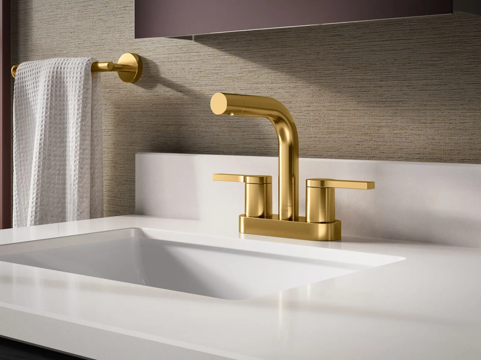 Centerset bathroom sink faucet, 1.2 gpm^Kohler Best
