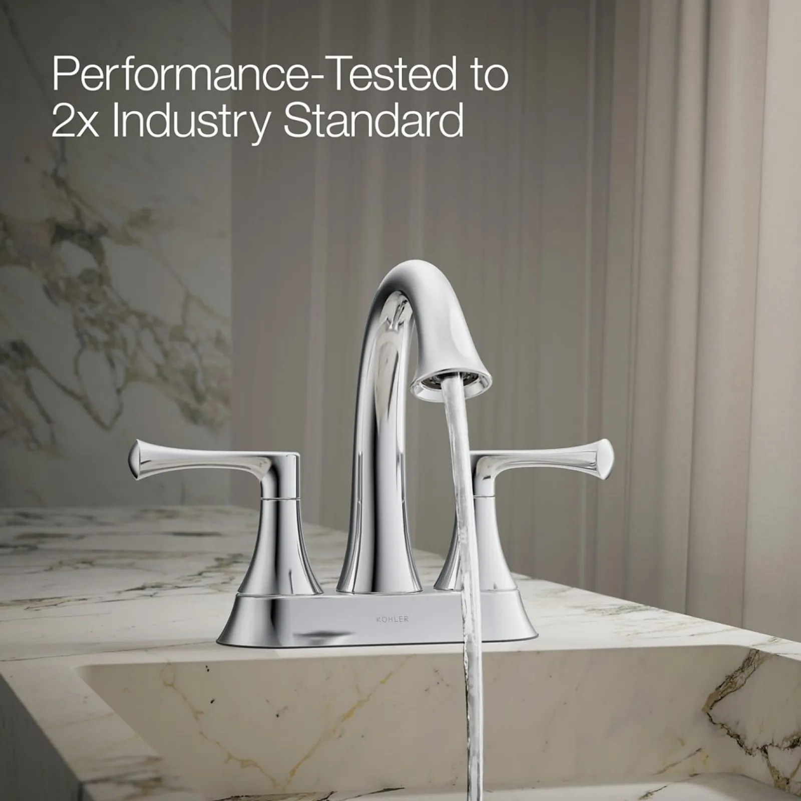 Centerset bathroom sink faucet, 1.2 gpm^Kohler Sale