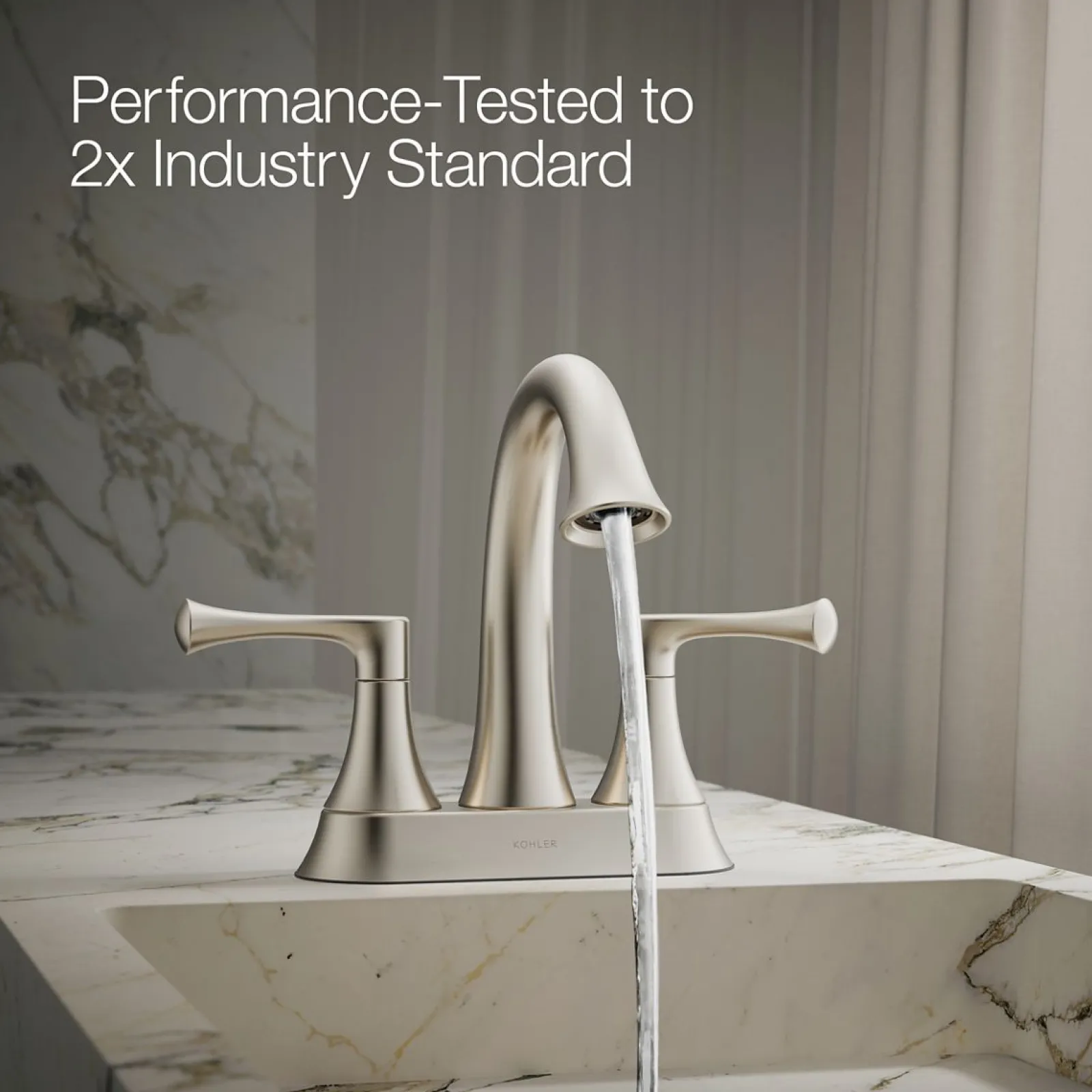 Centerset bathroom sink faucet, 1.2 gpm^Kohler Sale