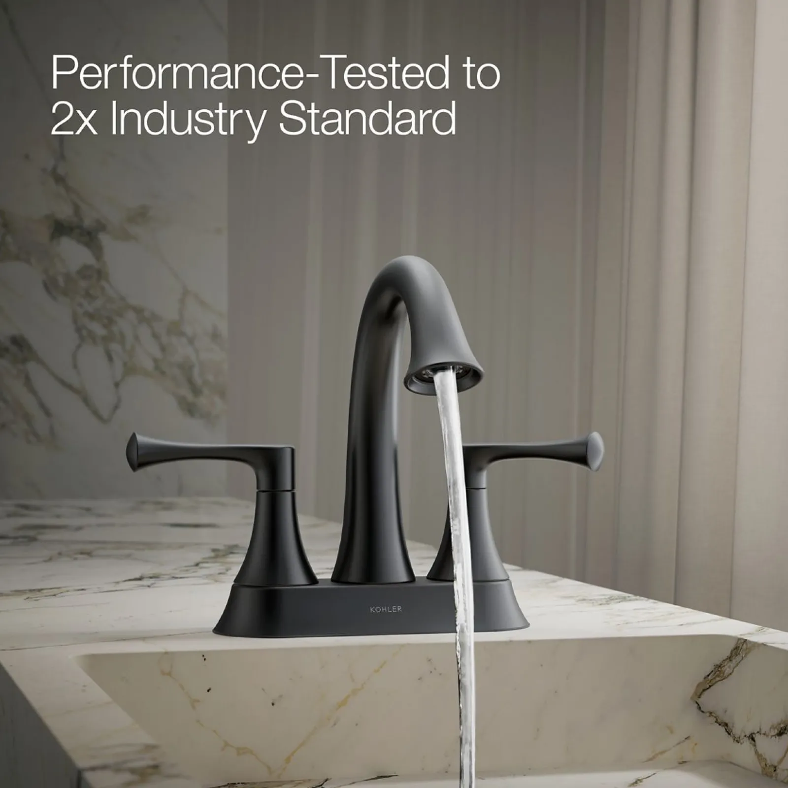 Centerset bathroom sink faucet, 1.2 gpm^Kohler Sale