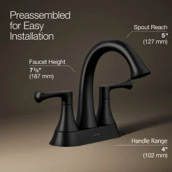 Centerset bathroom sink faucet, 1.2 gpm^Kohler Sale