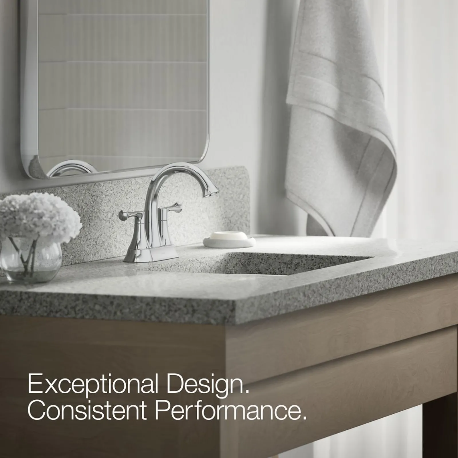 Centerset bathroom sink faucet, 1.2 gpm^Kohler Sale