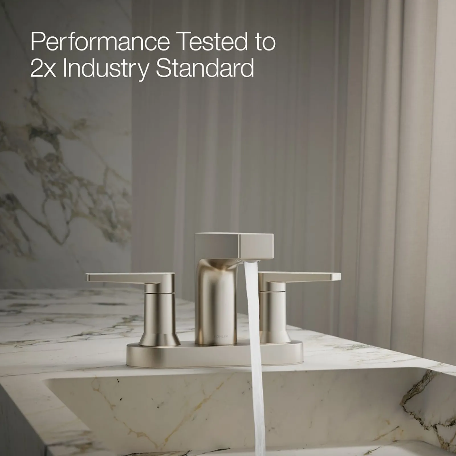 Centerset bathroom sink faucet, 1.2 gpm^Kohler Clearance