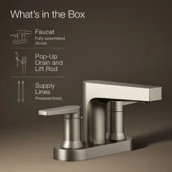 Centerset bathroom sink faucet, 1.2 gpm^Kohler Clearance