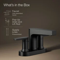 Centerset bathroom sink faucet, 1.2 gpm^Kohler Clearance