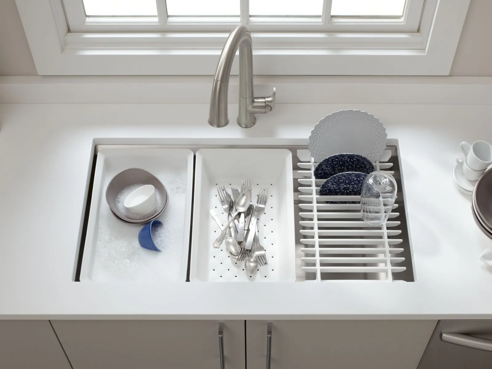 Colander and wash bin^Kohler Best