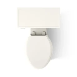ContinuousClean ST two-piece elongated toilet with concealed trapway, 1.28 gpf^Kohler Outlet